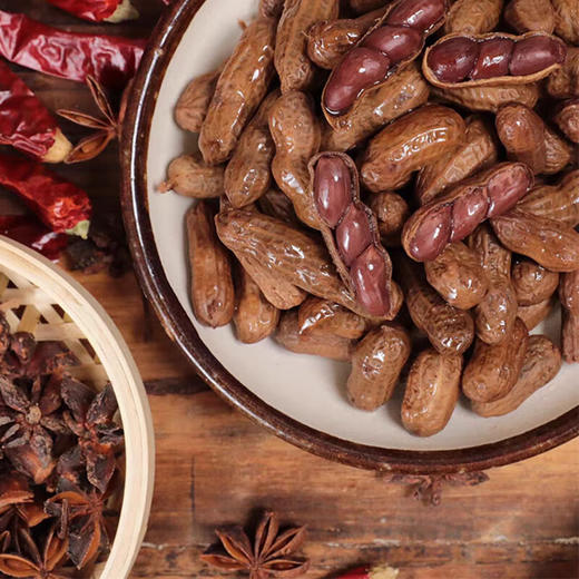 田园猎手 灌汤花生（卤香味）228g*3 商品图3