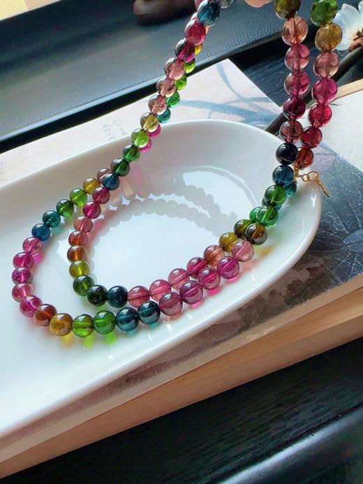 41g 6.7mm 碧玺手链 商品图5