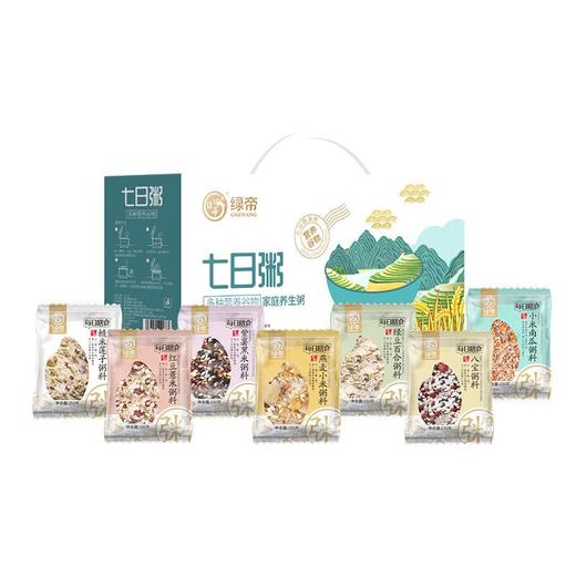 绿帝七日粥杂粮礼盒1.05kg 商品图0