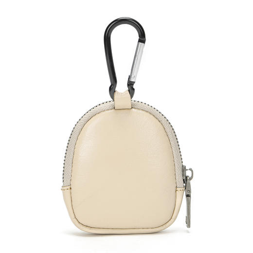 雀说 头层复古真皮小巧可爱零钱包 多功能耳机包迷你拉链钱包8061 商品图12