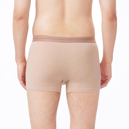 都市丽人都市锋尚内裤简约基础平角裤彩棉男士内裤FKTCF2 商品图4