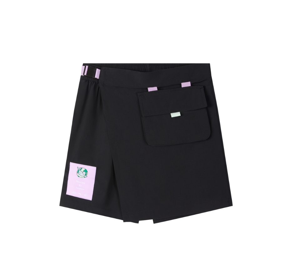 【超值】【户外女生】安踏儿童女大童户外系列户外女梭织裙裤362436501