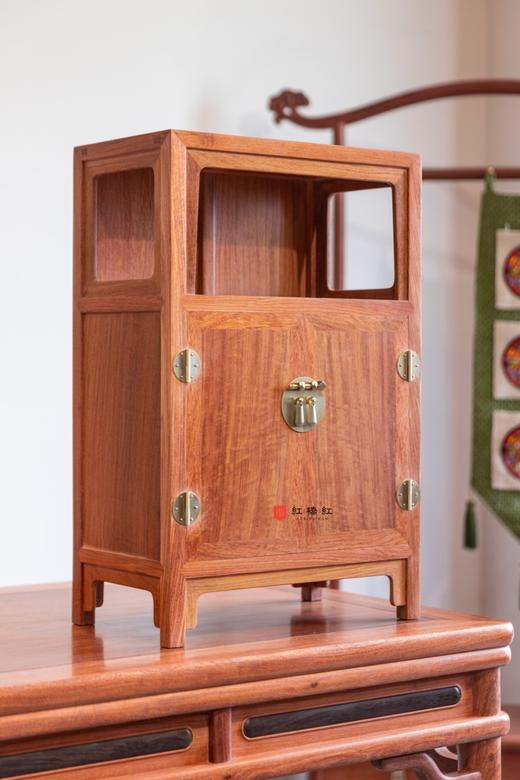 红桥红  家具严选  缅甸花梨(大果紫檀）  【62迷你万历柜】 商品图1