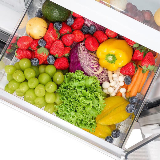 博世（BOSCH）550升十字对开门冰箱家用风冷无霜四开门电冰箱一级能效 铂金净风抗菌净味 嵌入式冰箱 K6C82EA98C 商品图4