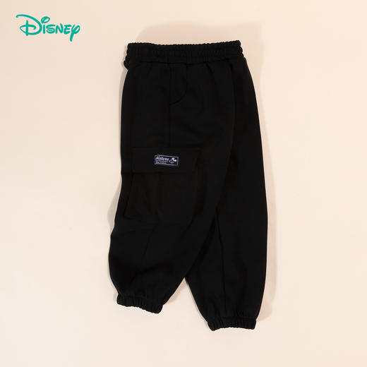 迪士尼童装男女童裤子春秋款2024新款运动裤卫裤儿童休闲裤ZD3DK004 商品图2