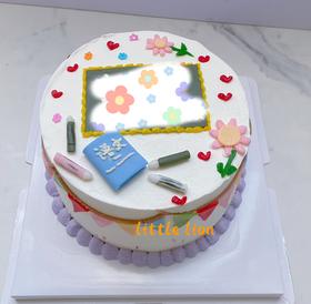 狮子家-学无止境 课本主题 生日蛋糕 纪念日蛋糕 聚会 仪式感必备 健康甜品