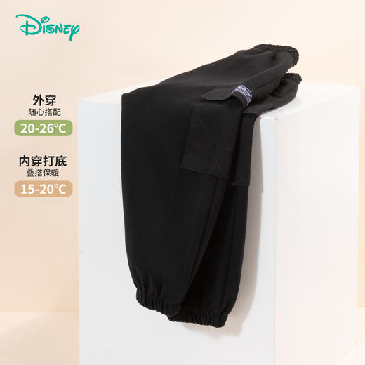 迪士尼童装男女童裤子春秋款2024新款运动裤卫裤儿童休闲裤ZD3DK004 商品图3