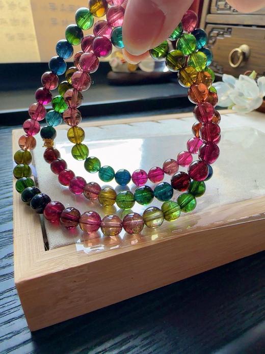 41g 6.7mm 碧玺手链 商品图6