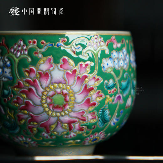 问鼎钧瓷华容杯（满工珐琅彩） 商品图2