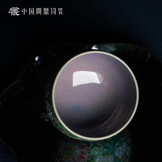 问鼎钧瓷华容杯（满工珐琅彩） 商品图1