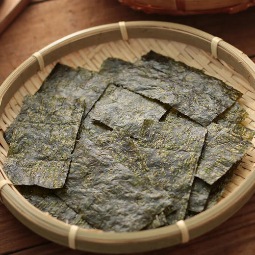 海牌菁品 韩国进口 原味海苔2g*32包 儿童即食紫菜64g四大袋 429283 商品图3