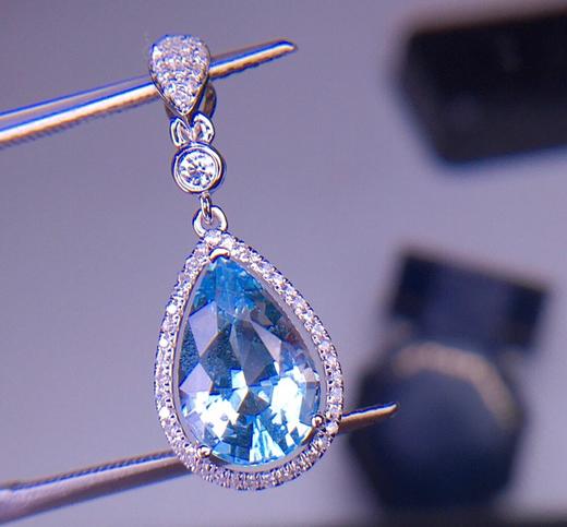 2.3ct 海蓝宝吊坠 商品图2