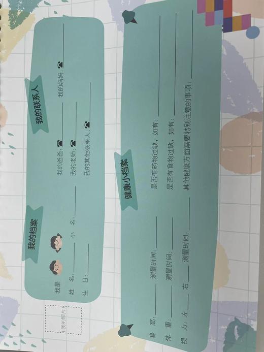 观察与倾听幼儿游戏动态记录（大班） 商品图1