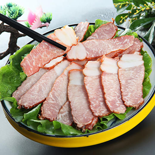 盛科公  揖花村一级腊肠+腊肉礼盒 商品图3