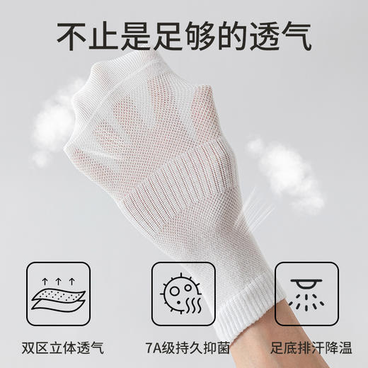 灵柒炫7A级抗菌防臭袜 商品图3