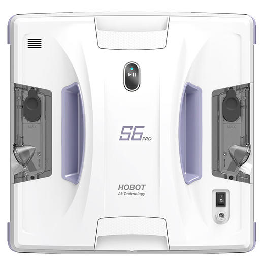【2024新品】玻妞（HOBOT）双盘震动喷水擦窗机器人玻妞高频双布对擦喷水擦玻璃机器人波妞擦窗神器 玻妞S6PRO 商品图3