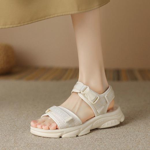 ZHR则则沙滩鞋运动凉鞋女透气厚底女鞋超轻凉鞋防滑校园休闲鞋女 商品图9