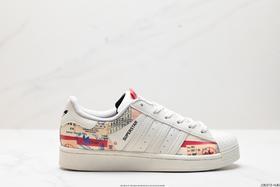 阿迪达斯Adidas Originals Superstar三叶草贝壳头休闲运动板鞋CZ2203男女鞋