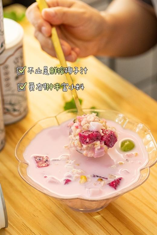 超有料的椰子汁【壹家良品·椰奶捞】鲜榨椰汁+9种丰富小料 每一勺都能捞到惊喜 健康美味无添加 商品图3