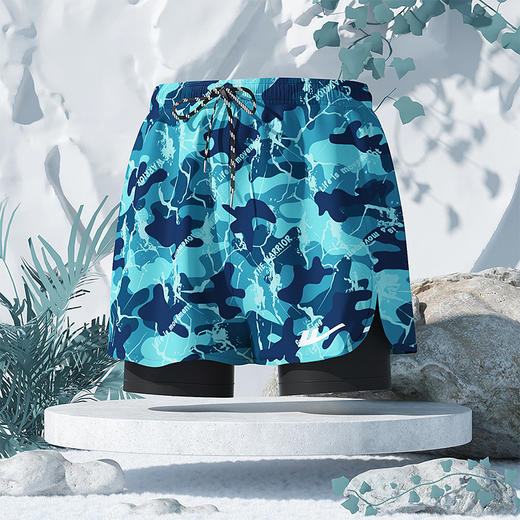 回力泳裤男士泳衣套装专业防尴尬2024新款沙滩裤大码游泳全套装备_ym 商品图8