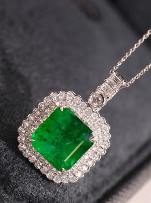 2ct 祖母绿吊坠 商品图2