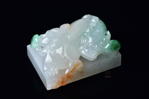 【招财】翡翠貔貅印章-BW2406069 商品图4