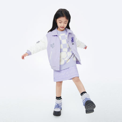 女童夹克外套秋季新款安奈儿童装EG435564 商品图5