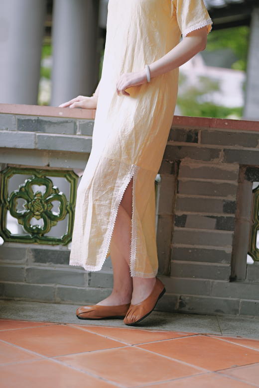 漫物记蕾丝边旗袍Q1061 商品图3