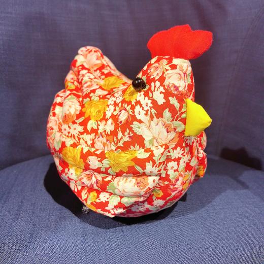 深山集市手作·大母鸡画布玩偶 20CM*19CM 商品图2