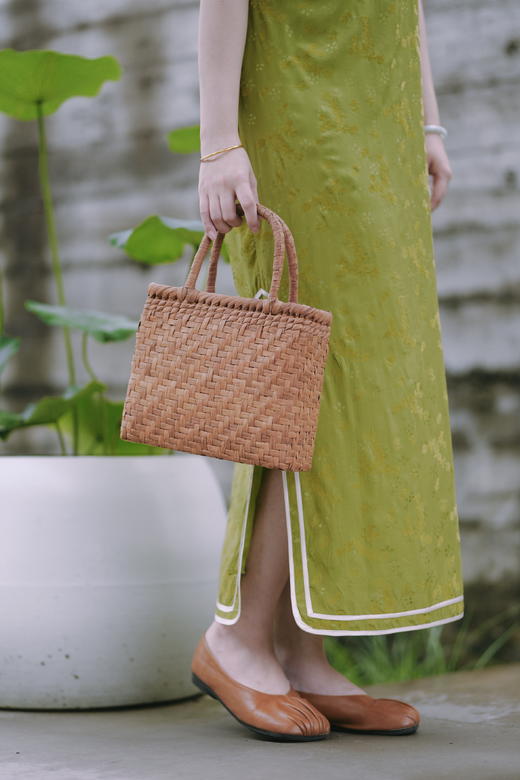 漫物记插肩袖包边旗袍Q1065 商品图4