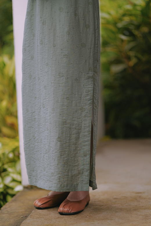 圆领插肩袖旗袍Q1066 商品图4