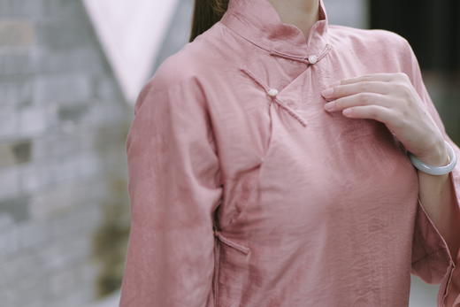 连肩喇叭袖旗袍Q1059 商品图6