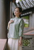 真丝立领斜襟短上衣MWJ-504 商品缩略图1