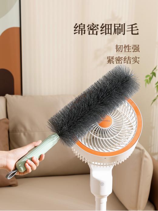 🌺【专门为风扇和空调的清洁而设计】多功能风扇刷2个装：✅绵密洗刷毛 海绵细节刷 多场景使用👏 商品图2
