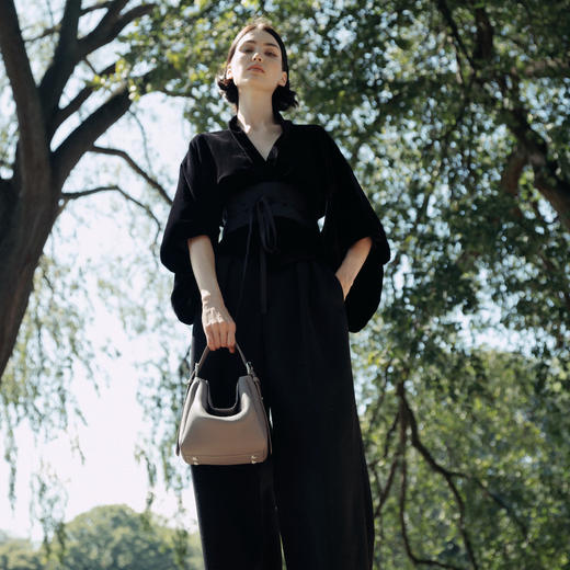 【6971899785641】【玫瑰刘亦菲同款】品牌直发 APEDE MOD 软牛皮奶油方包（长短双肩带） 商品图8