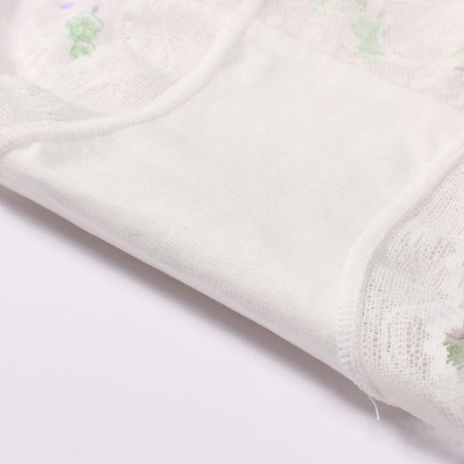 都市丽人内裤薄透丝滑平角裤蕾丝提花女士内裤LKT5J4 商品图8