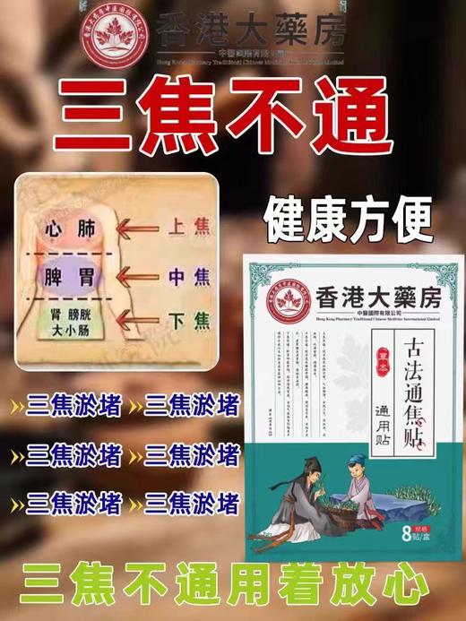 香港大薬房古法通焦贴 商品图1