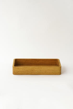 富井贵志05We Are Atoms｜栗彫模様角鉢