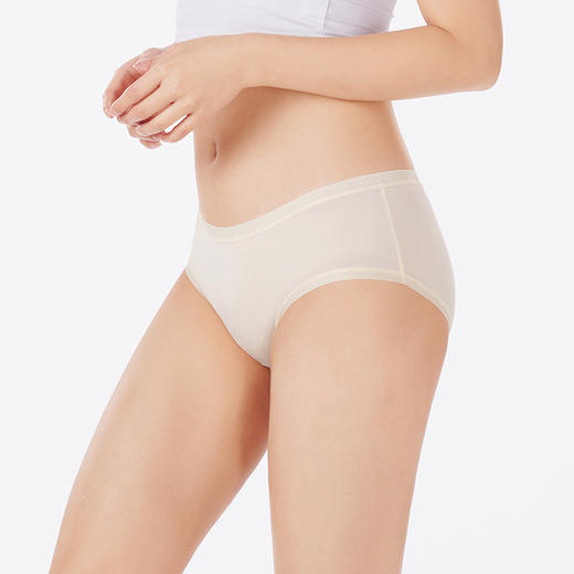都市丽人内裤纤柔绵平角裤高支兰精莫代尔女士内裤LKT5M8 商品图4