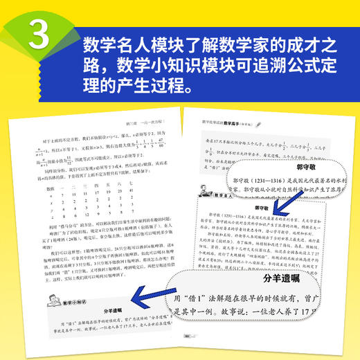 数学故事成就数学高手：小学生数学资料集锦、初中版+物理故事成就物理高手：中学生物理资料集锦 商品图8