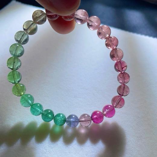 13.6g 7mm 碧玺手链 商品图6