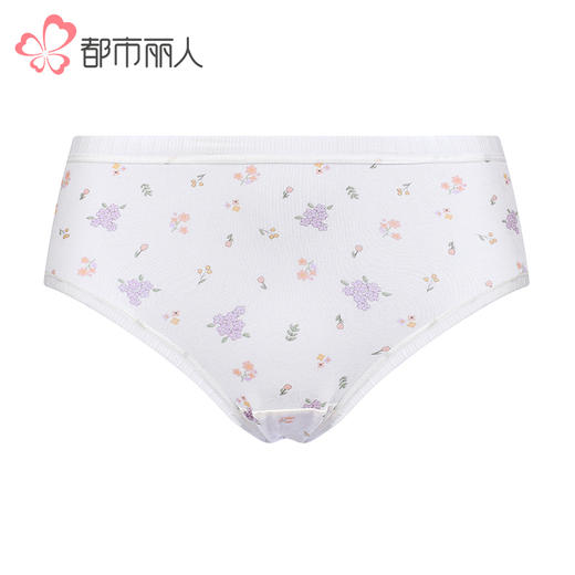 都市丽人内裤舒肤棉平角裤40/20纯棉女士内裤LKT5T9 商品图0
