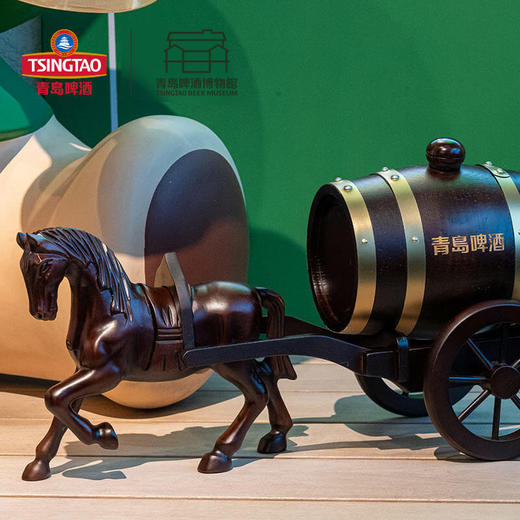 青岛啤酒博物馆 马拉车礼品摆件 青岛啤酒官方文创 商品图0