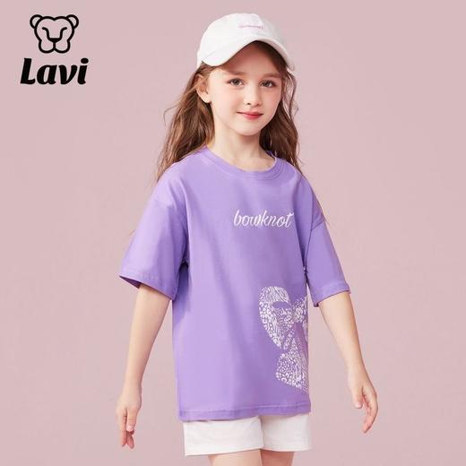 【清仓捡漏】【120-160】【LAVI】女童短袖T恤纯棉大童t恤女童 商品图10