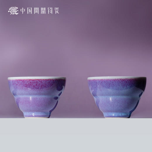 问鼎钧瓷鹅黄青花木兰杯（万寿藤） 商品图4