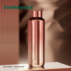 星巴克（Starbucks）开运红款徽章保温杯591ml