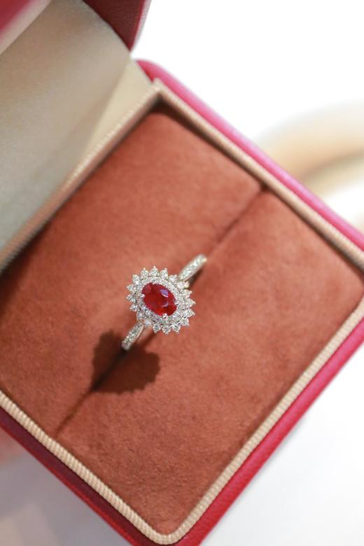 0.72ct 红宝石戒指 商品图5