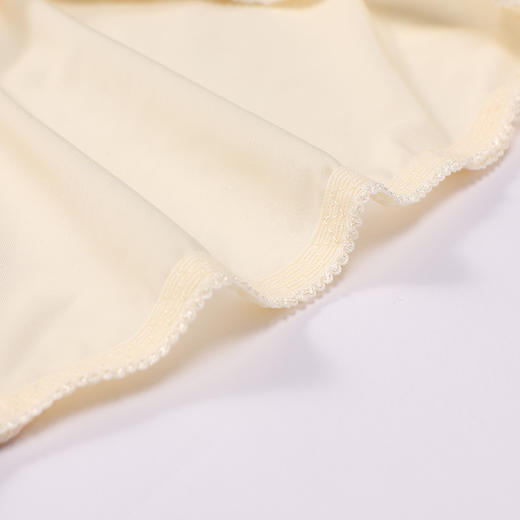 都市丽人内裤薄透丝滑三角裤蕾丝+泳布女士内裤YPT5D5 商品图6