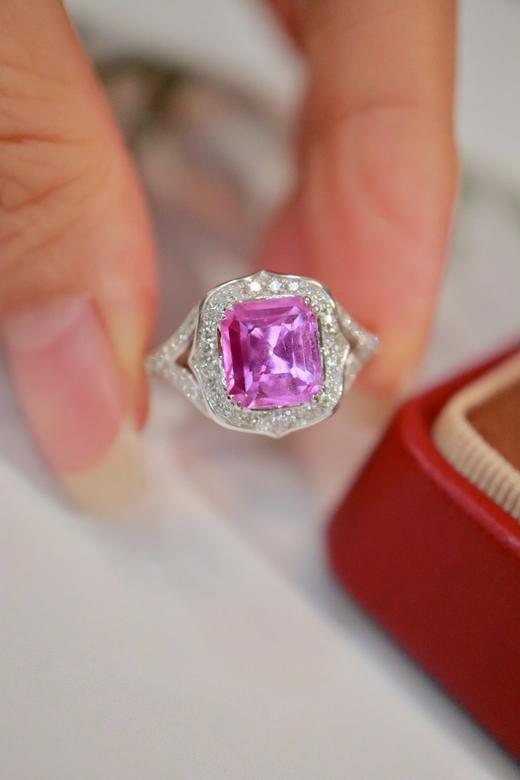 1.74ct 蓝宝石戒指 商品图4