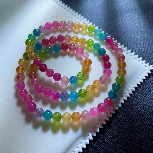 41.5g 7mm 碧玺手链 商品图0